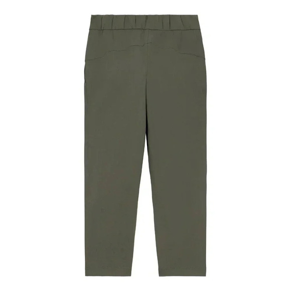 Lululemon On the Fly Crop Pants Women’s Size 4 Casual Dark Olive - Picture 2 of 8